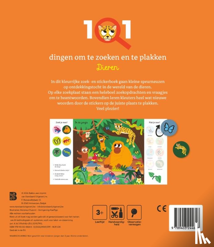  - 101 dingen om te zoeken en te plakken: Dieren