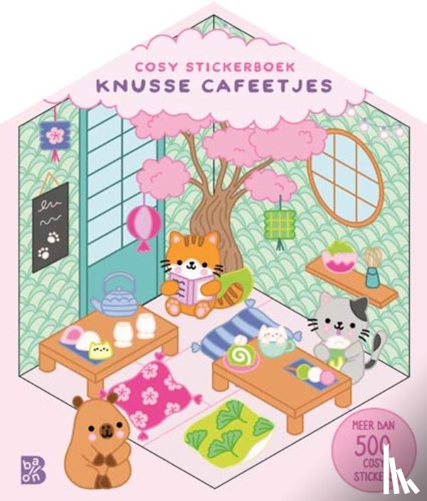  - Cosy stickerboek: Knusse cafeetjes