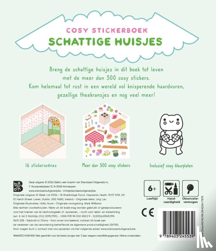  - Cosy stickerboek: Schattige huisjes