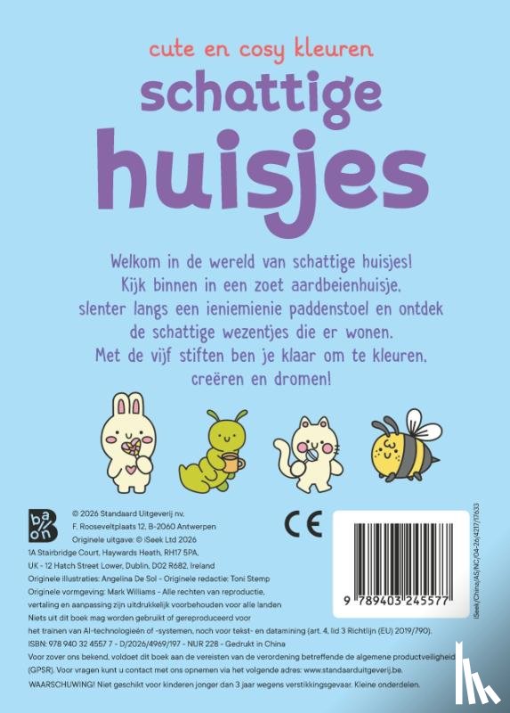  - Cute en cosy kleuren: Schattige huisjes