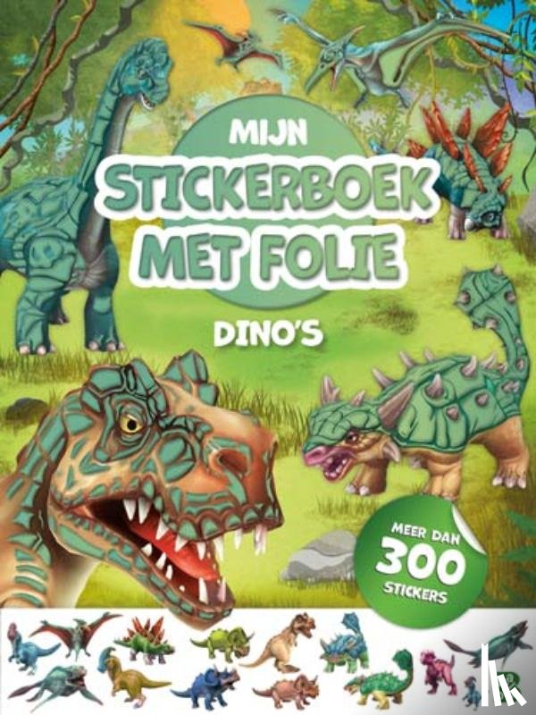  - Mijn stickerboek met folie: Dino's