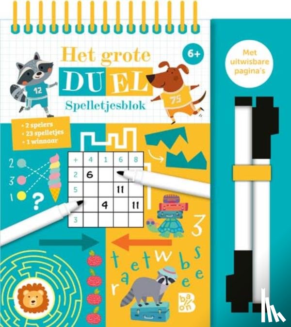  - Het grote duel spelletjesblok 6+
