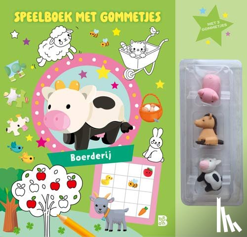  - Speelboek met gommetjes: Boerderij