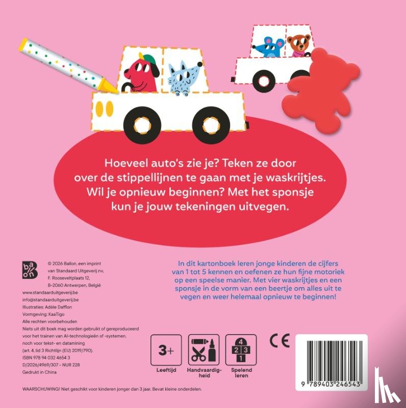  - Mijn uitwisboek: Ik leer tellen