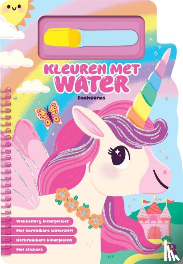  - Kleuren met water: Eenhoorns