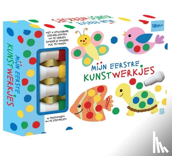  - Mijn eerste kunstwerkjes (cadeaudoos met stempelstiften)