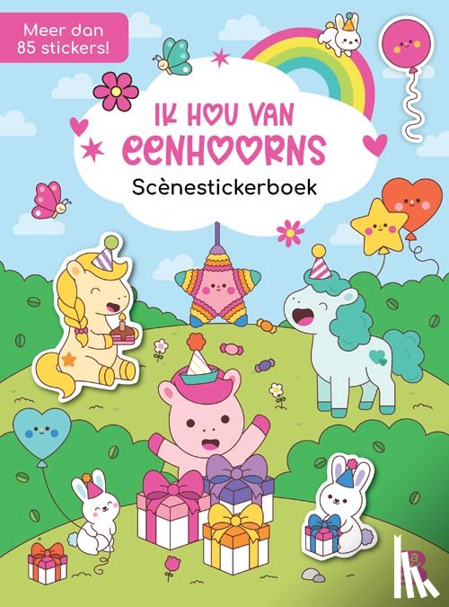  - Ik hou van eenhoorns: Scènestickerboek