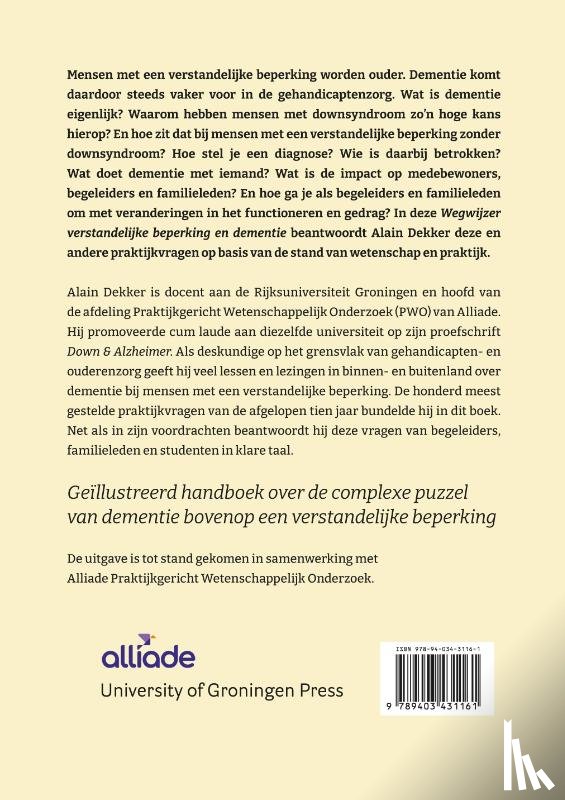 Dekker, Alain - Wegwijzer verstandelijke beperking en dementie