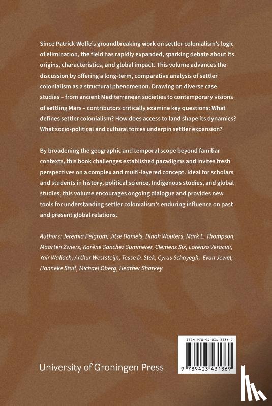  - Settler Colonialism as a Structure?