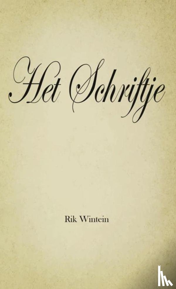Wintein, Rik - Het Schriftje