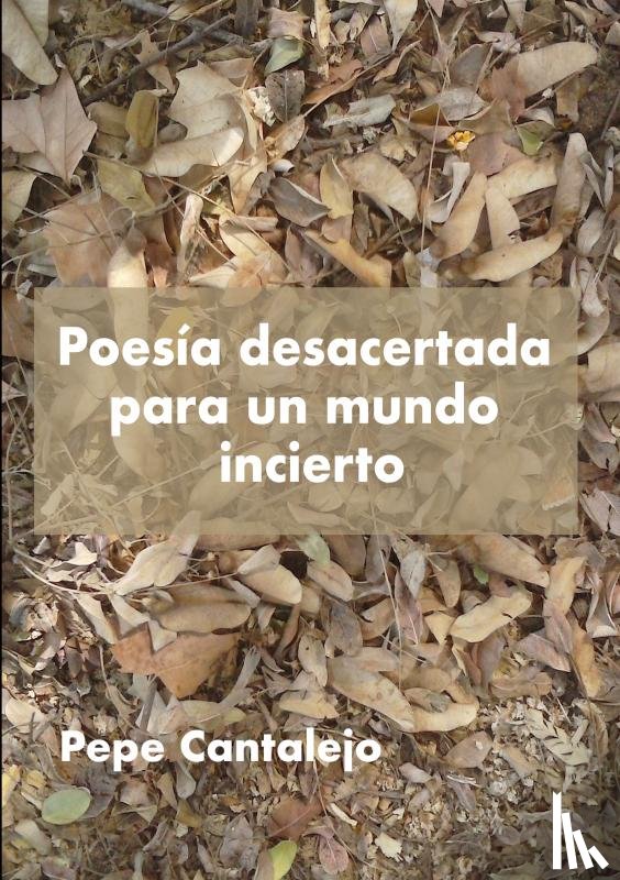 Cantalejo, Pepe - Poesía desacertada para un mundo incierto
