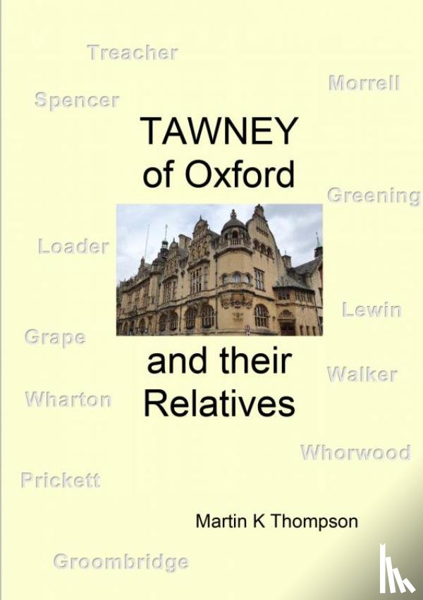 Thompson, Martin K - TAWNEY of Oxford
