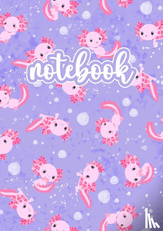 Bird, The Lilli - Axolotl Notebook Rosa/Lila