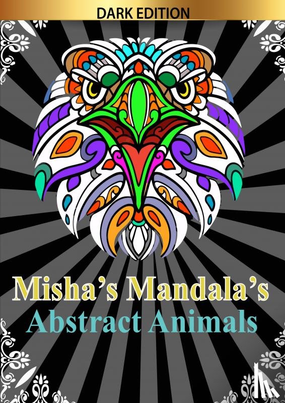 Black Edition, HugoElena - Misha's mandala's: Abstract animals