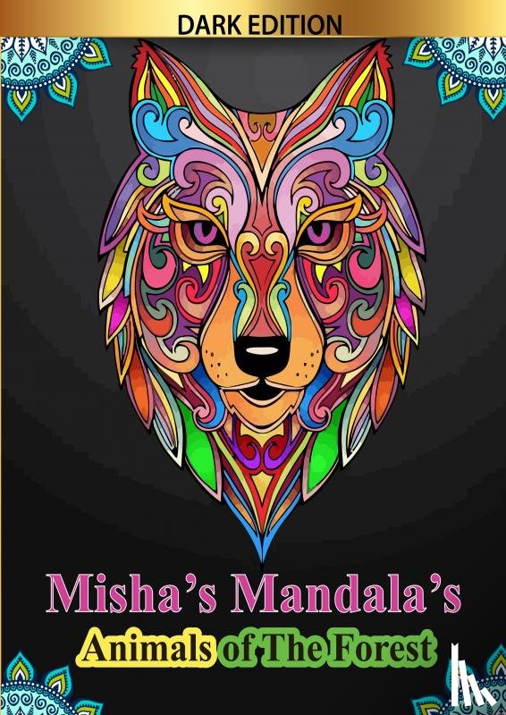 Black Edition, HugoElena - Misha's mandala's: Animals of the forest