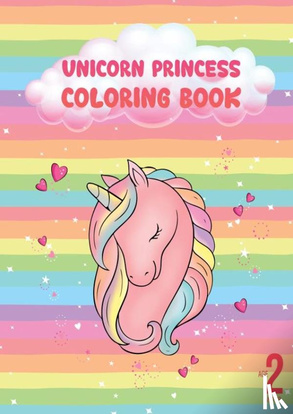 Hugo Elena, Dhr - Unicorn princess coloring book