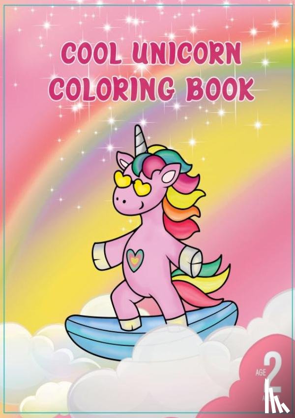 Hugo Elena, Dhr - Cool Unicorn coloring book