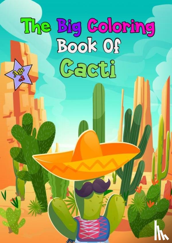Elena, Hugo - The Big Coloring Book of Cacti