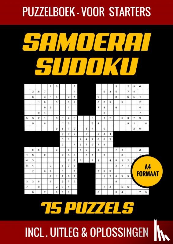 Shop, Puzzelboek - Samoerai Sudoku - Puzzelboek voor Starters - 75 Puzzels