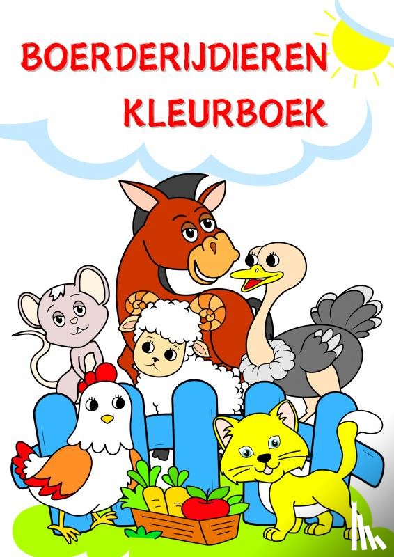 Ben, Maryan - Boerderijdieren Kleurboek
