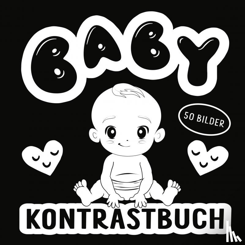 Fröhlich, Emilia - Kontrastbuch Baby - Schwarz Weiß Buch mit 50 niedlichen Bildern
