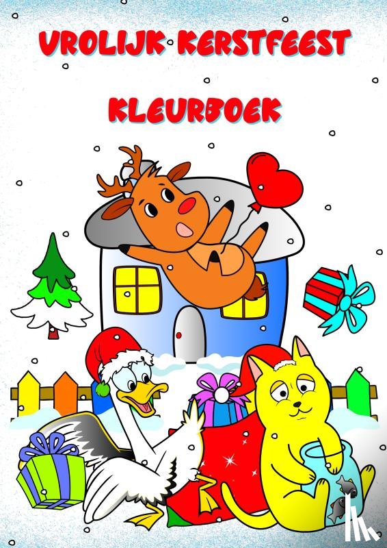 Ben, Maryan - Vrolijk Kerstfeest Kleurboek
