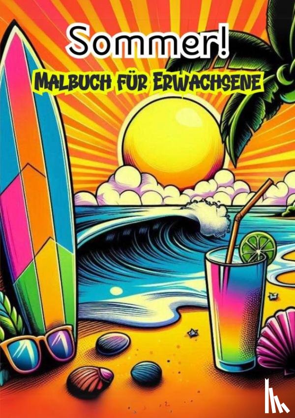Für Erwachsene, Malbücher - Malbuch fùr Erwachsene - Sommer!