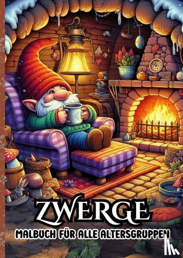 Für Erwachsene, Malbücher - Malbuch für alle Altergruppen - Zwerge