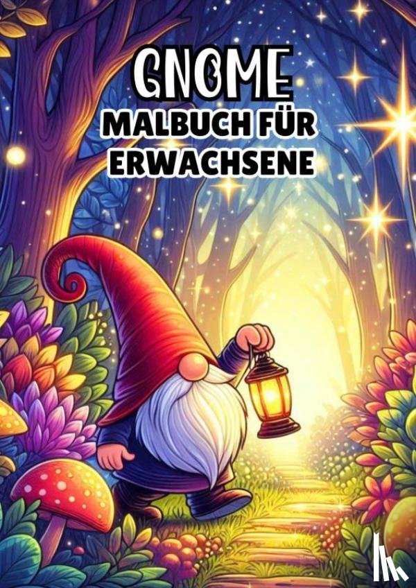 Für Erwachsene, Malbücher - Gnome - Malbuch für Erwachsene