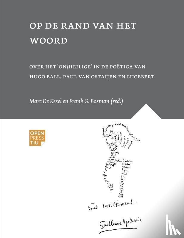 De Kesel, Marc - Op de rand van het woord
