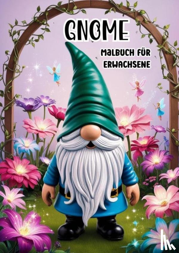 Für Erwachsene, Malbücher - Gnome - Ausmalen für Erwachsene