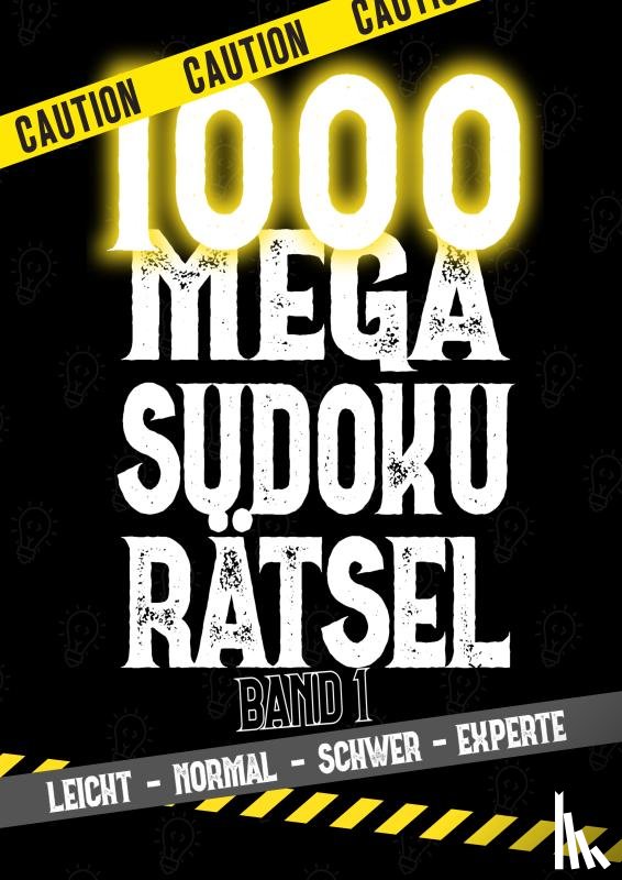 by Kattos, Puzzle Wizard - 1000 Mega Sudoku von Leicht bis Experte für Erwachsene, Teenager und Senioren inkl. Lösungen