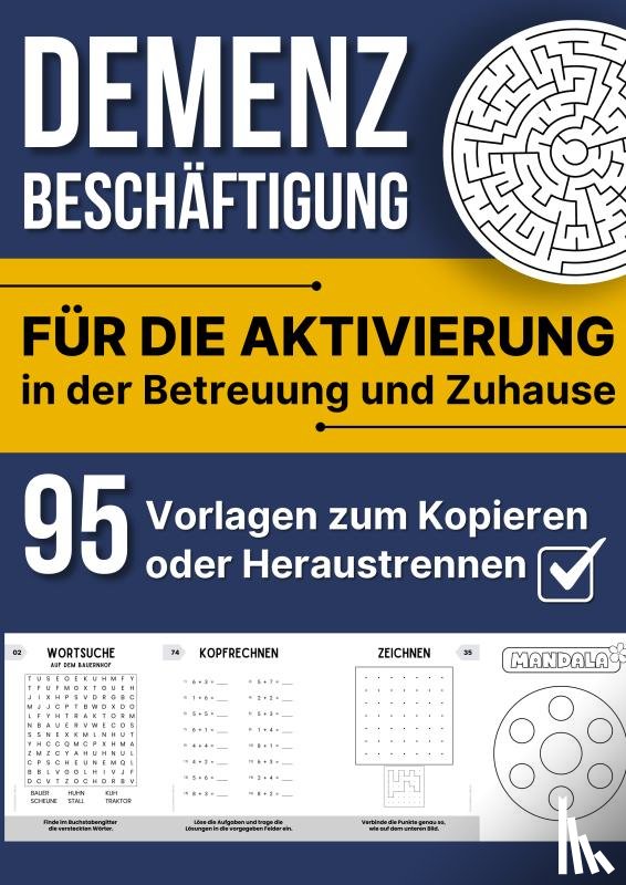 Verlag, Blaukirsch - Demenz Beschäftigung