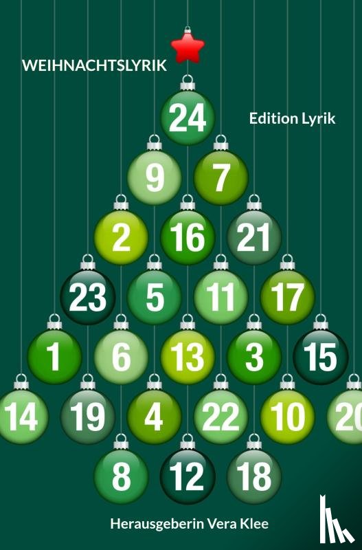 Klee, Herausgeberin Vera - Weihnachtslyrik