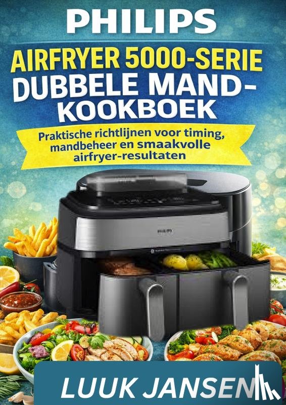 JANSEN, LUUK - PHILIPS AIRFRYER 5000-SERIE DUBBELE MAND-KOOKBOEK