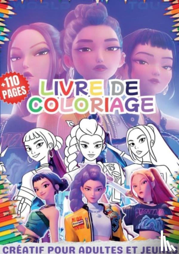 Valcor, Neris - Kpop Demon Hunters Livre de coloriage