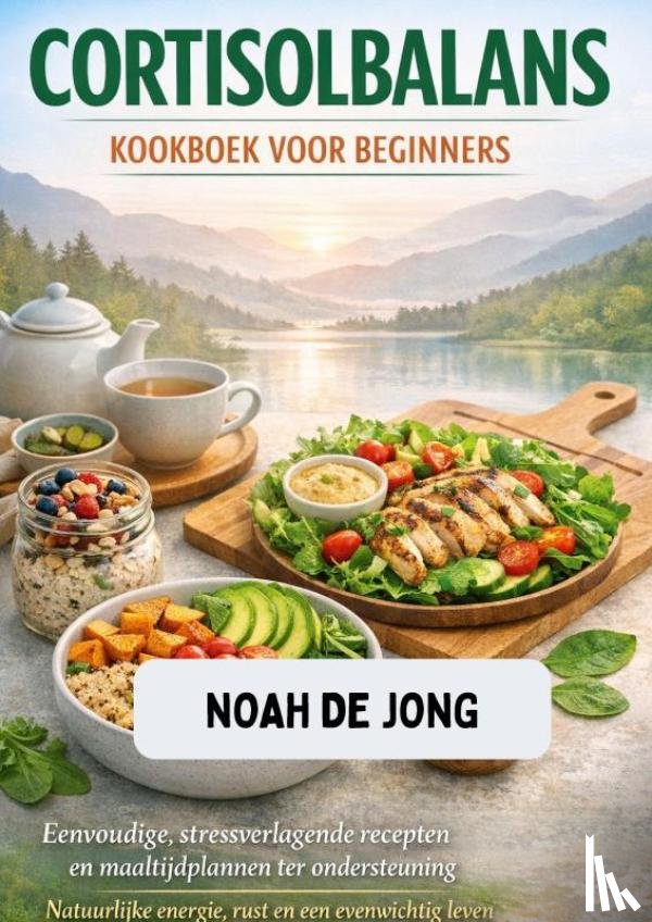 JONG, Noah De - CORTISOLBALANS KOOKBOEK VOOR BEGINNERS