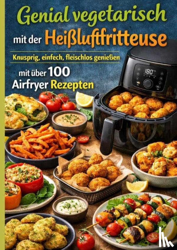 Hans, Karine - Genial vegetarisch mit der Heißluftfritteuse – Knusprig, einfach, fleischlos genießen mit über 100 Airfryer Rezepten