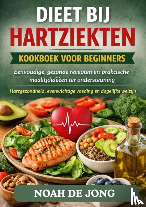 JONG, Noah De - DIEET BIJ HARTZIEKTEN KOOKBOEK VOOR BEGINNERS