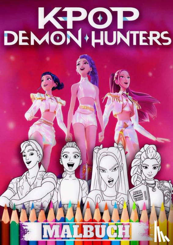 Müller, Pascal - KPop Demon Hunters Malbuch