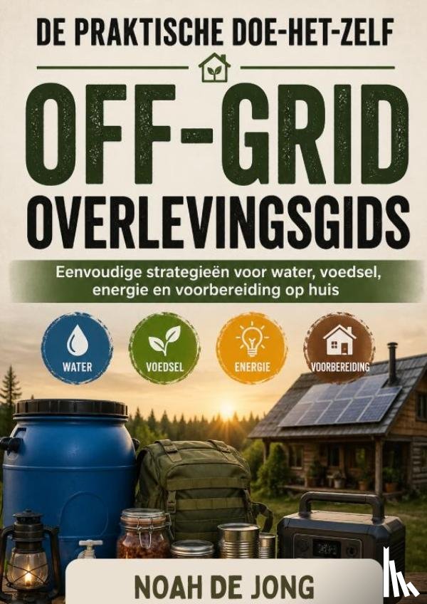 JONG, Noah De - DE PRAKTISCHE DOE-HET-ZELF OFF-GRID OVERLEVINGSGIDS