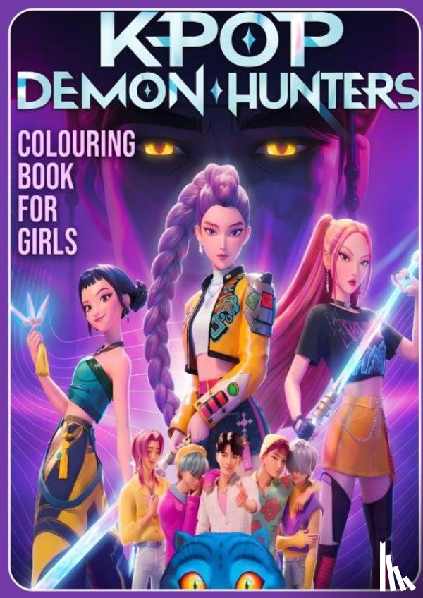 Emmanual, Adrien - KPop Demon Hunters Colouring Book