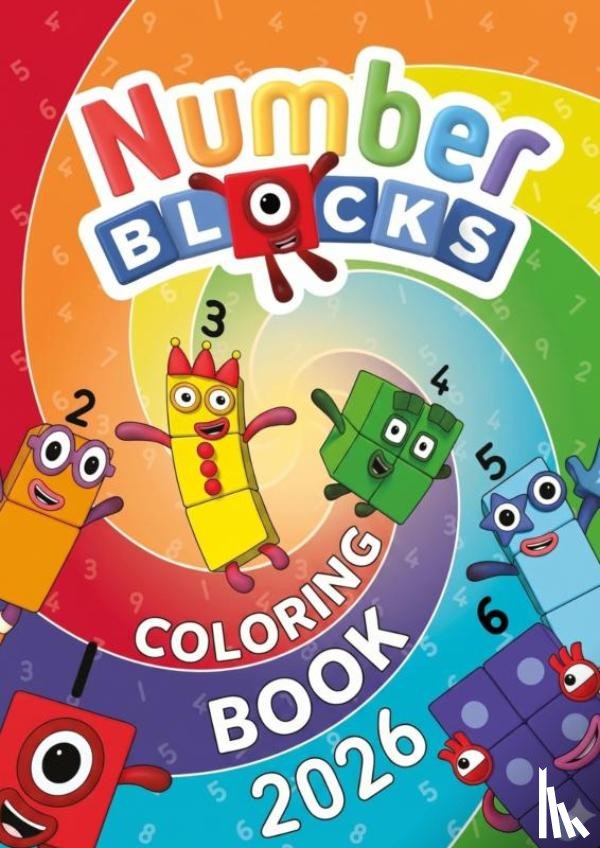 Paul, Yhan - Numberblocks Coloring Book