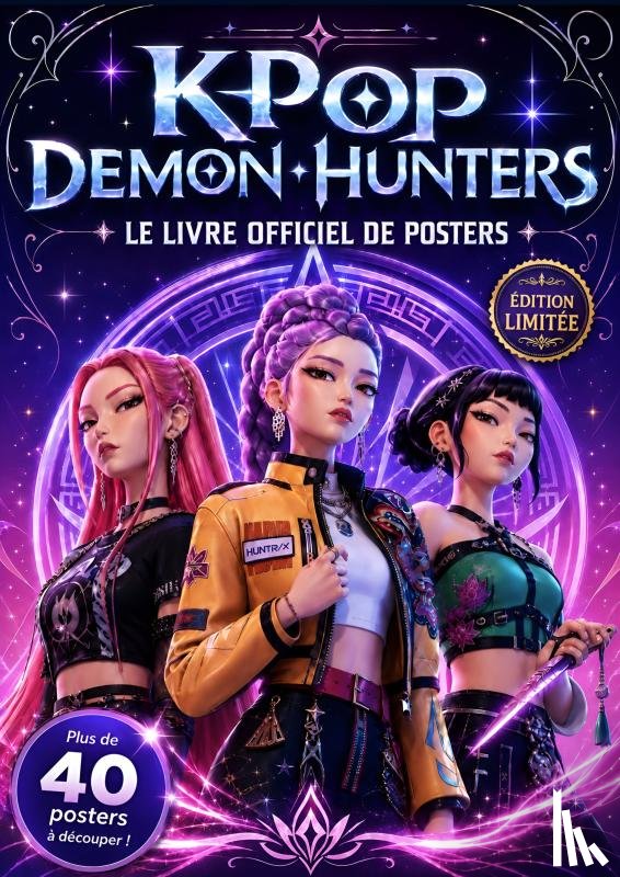 Jewelity Ruby, NM. - KPop Demon Hunters Le livre de posters officiel- Avec 40 posters !