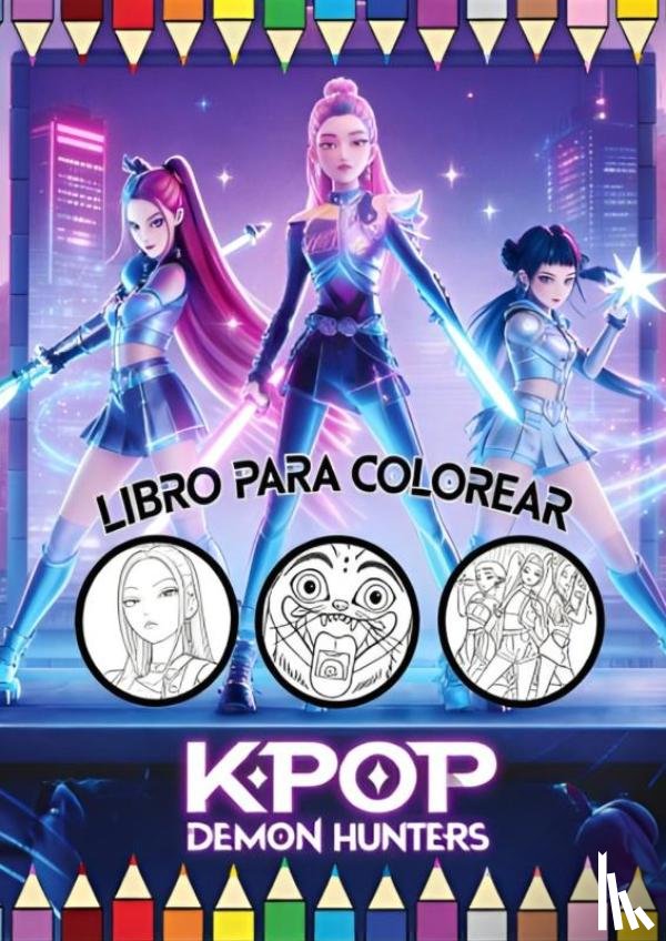 Steel Dev, Brandon - Libro para colorear Artistas del Futuro K-P0P