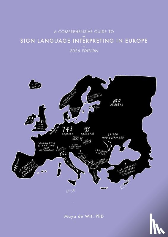 de Wit, Maya - A Comprehensive Guide to Sign Language Interpreting in Europe, 2026 edition