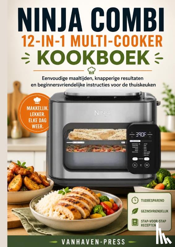 Press, VanHaven - NINJA COMBI 12-IN-1 MULTI-COOKER KOOKBOEK