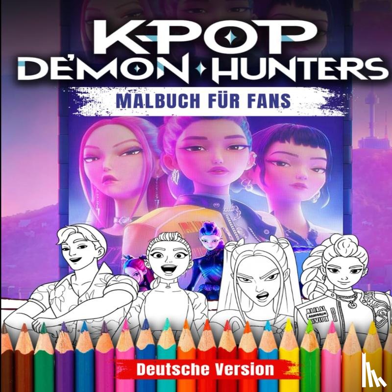Darmo, Wilsond - K-pop Demon Hunters Malbuch