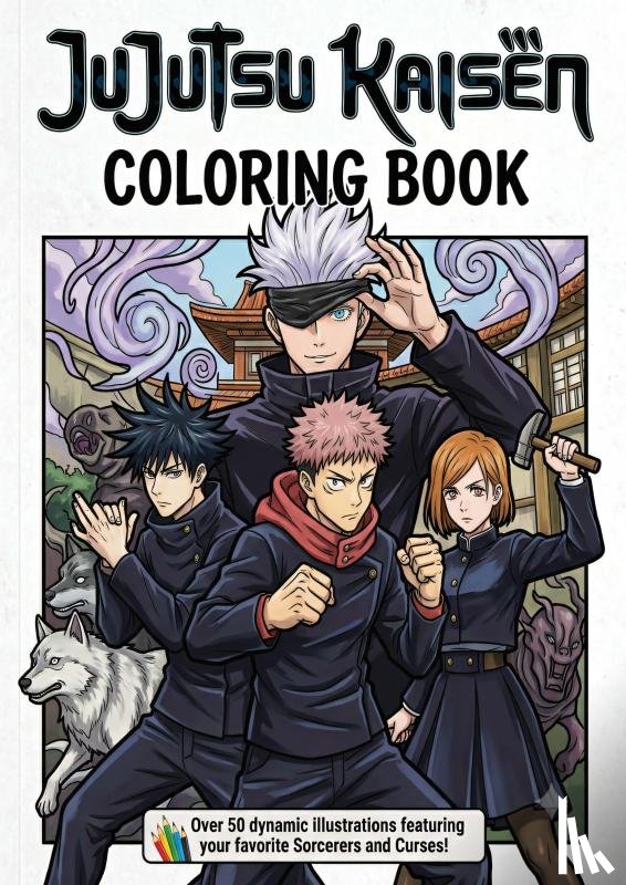 Kitada, Orie - Jujutsu Kaisen Coloring Book