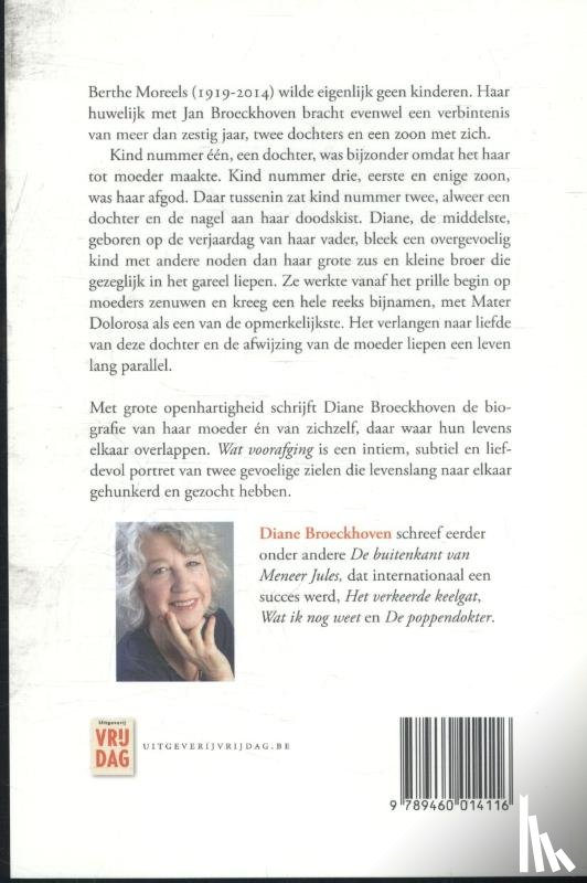 Broeckhoven, Diane - Wat voorafging